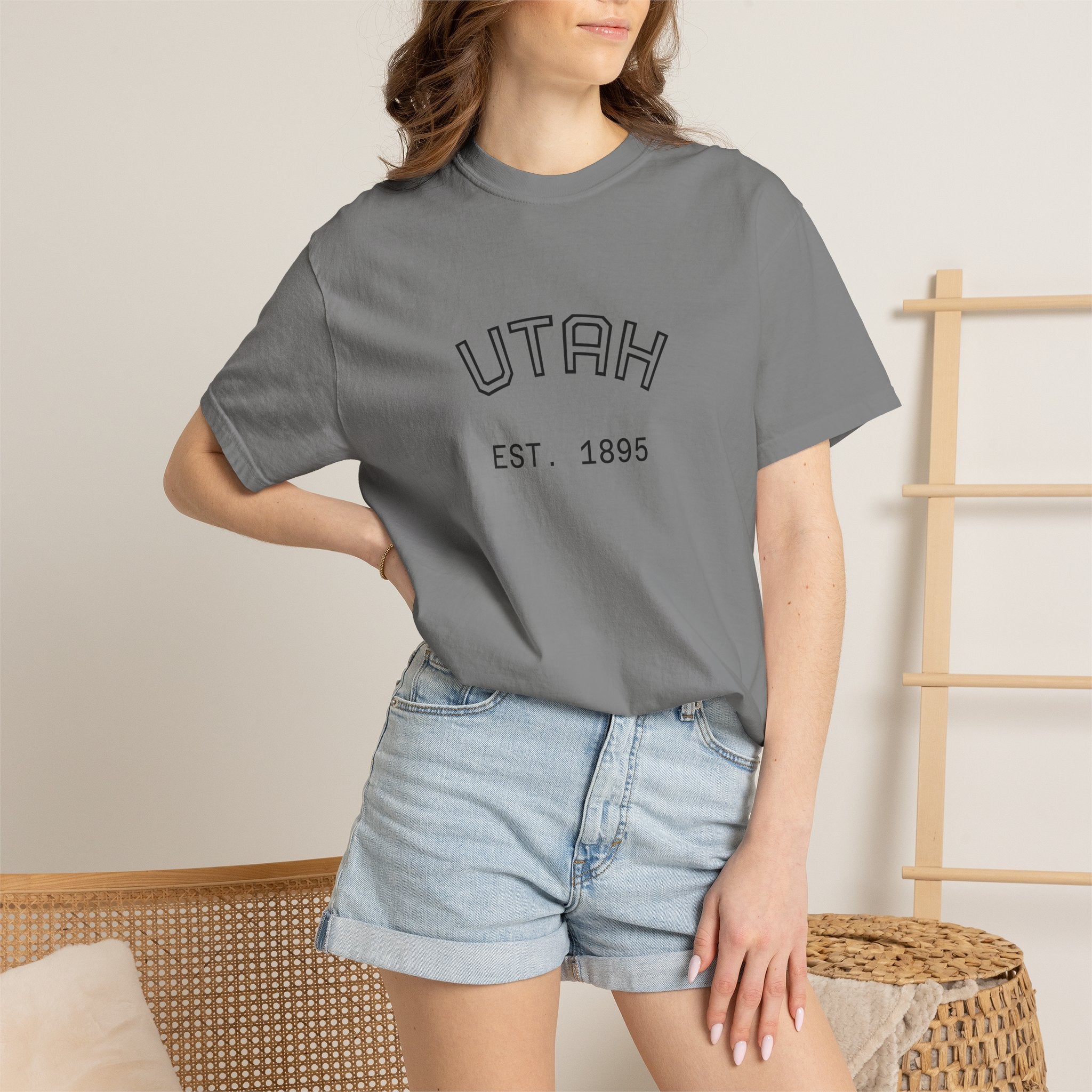 UTAH beehive state oversized tee