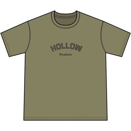Hollow Studios Vintage Mineral-Washed Graphic Tee