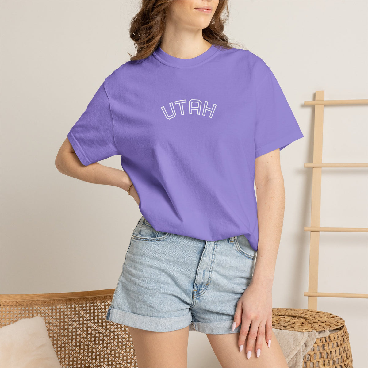 Utah Oversized Graphic Tee