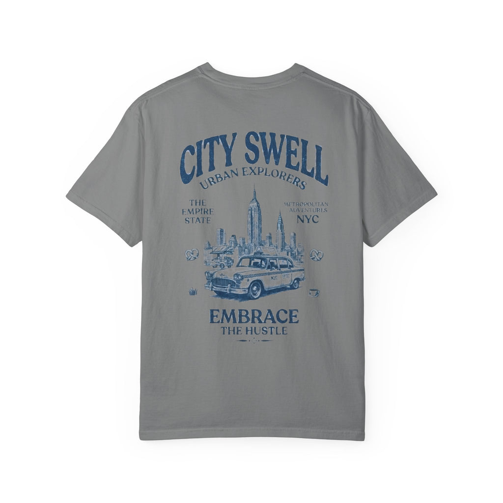New York City Skyline Oversized Graphic Tee