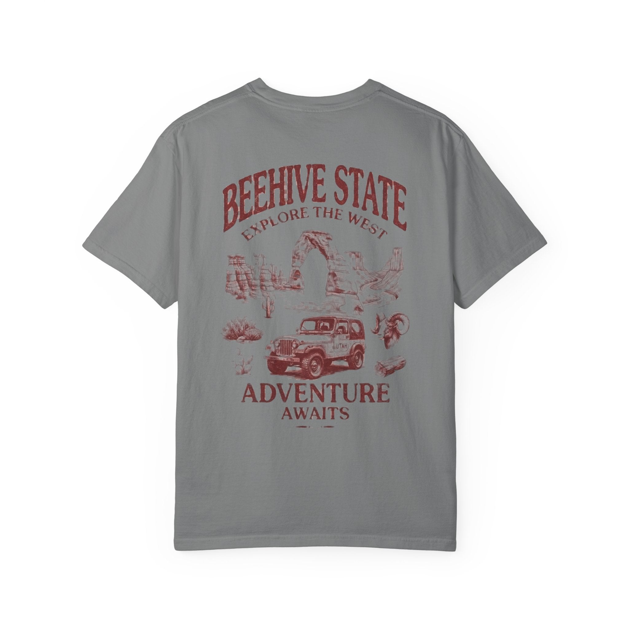 Utah Beehive State Oversized Graphic Tee