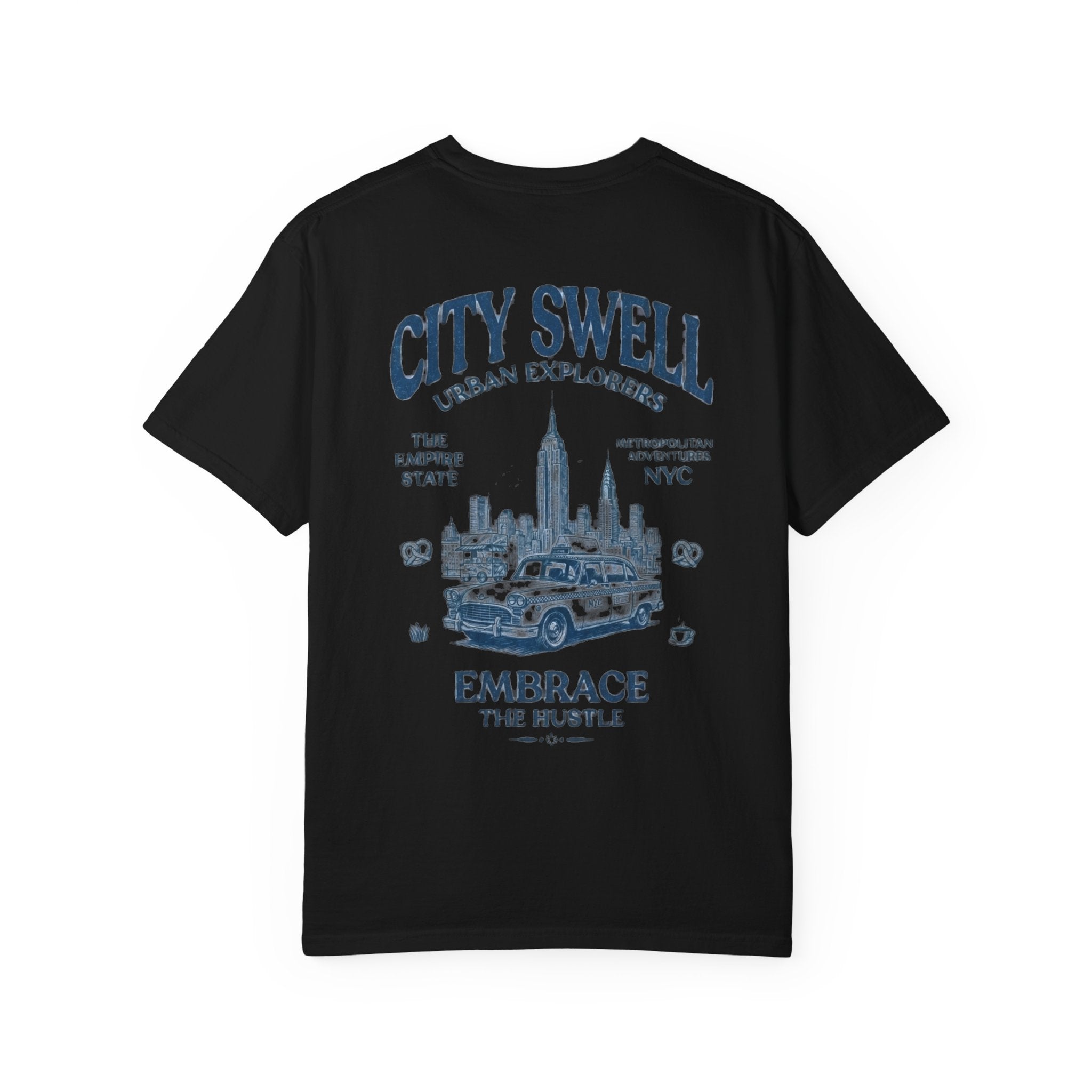 New York City Skyline Oversized Graphic Tee