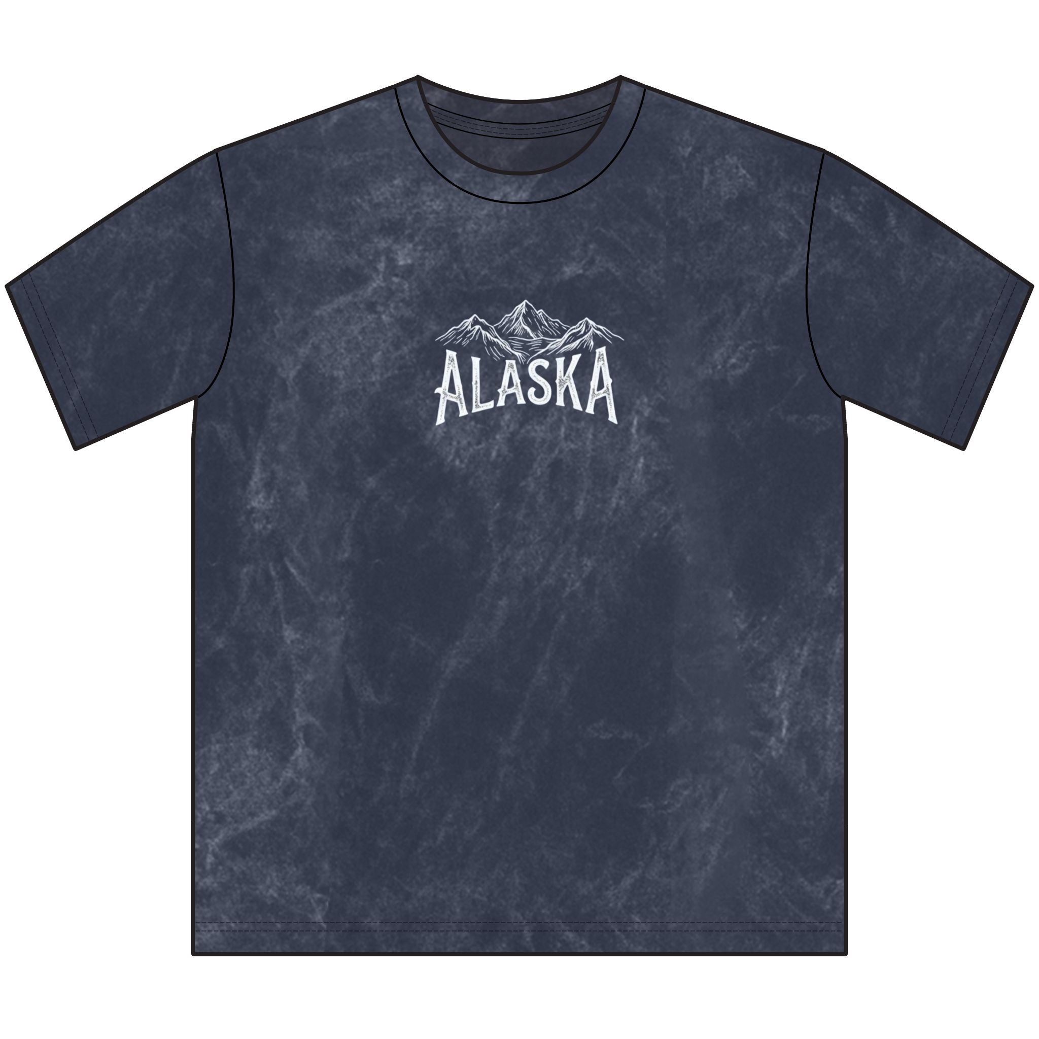 Alaska with back print oversized tee