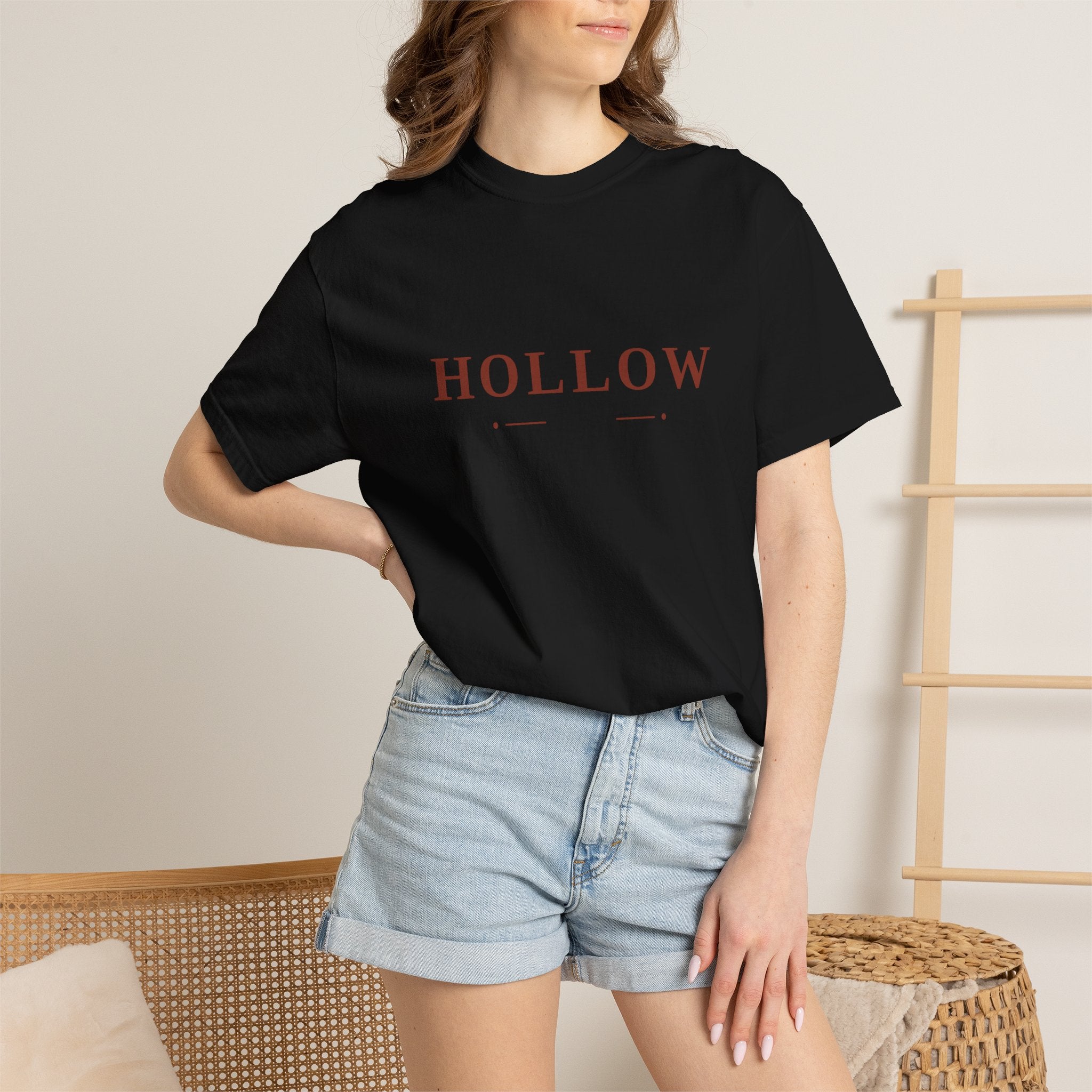 hollow oversized tee