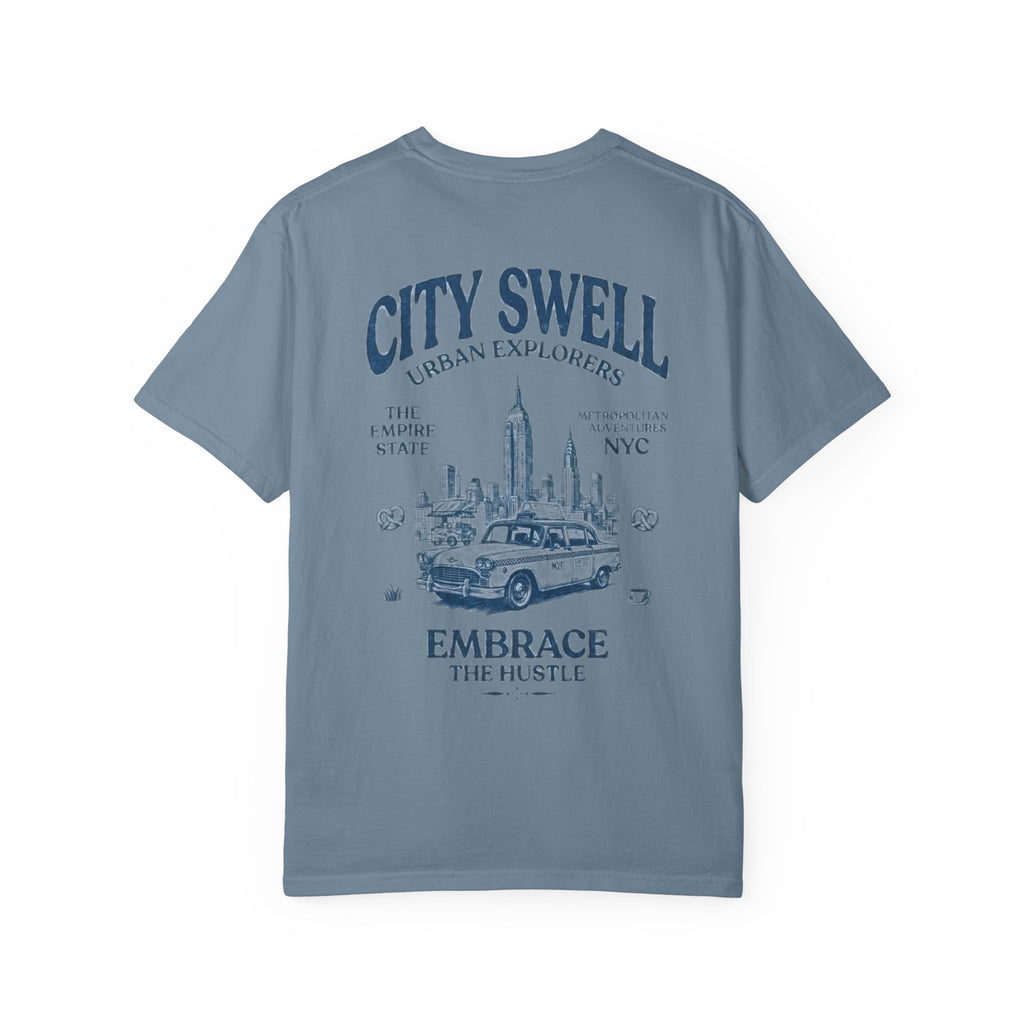 New York City Skyline Oversized Graphic Tee