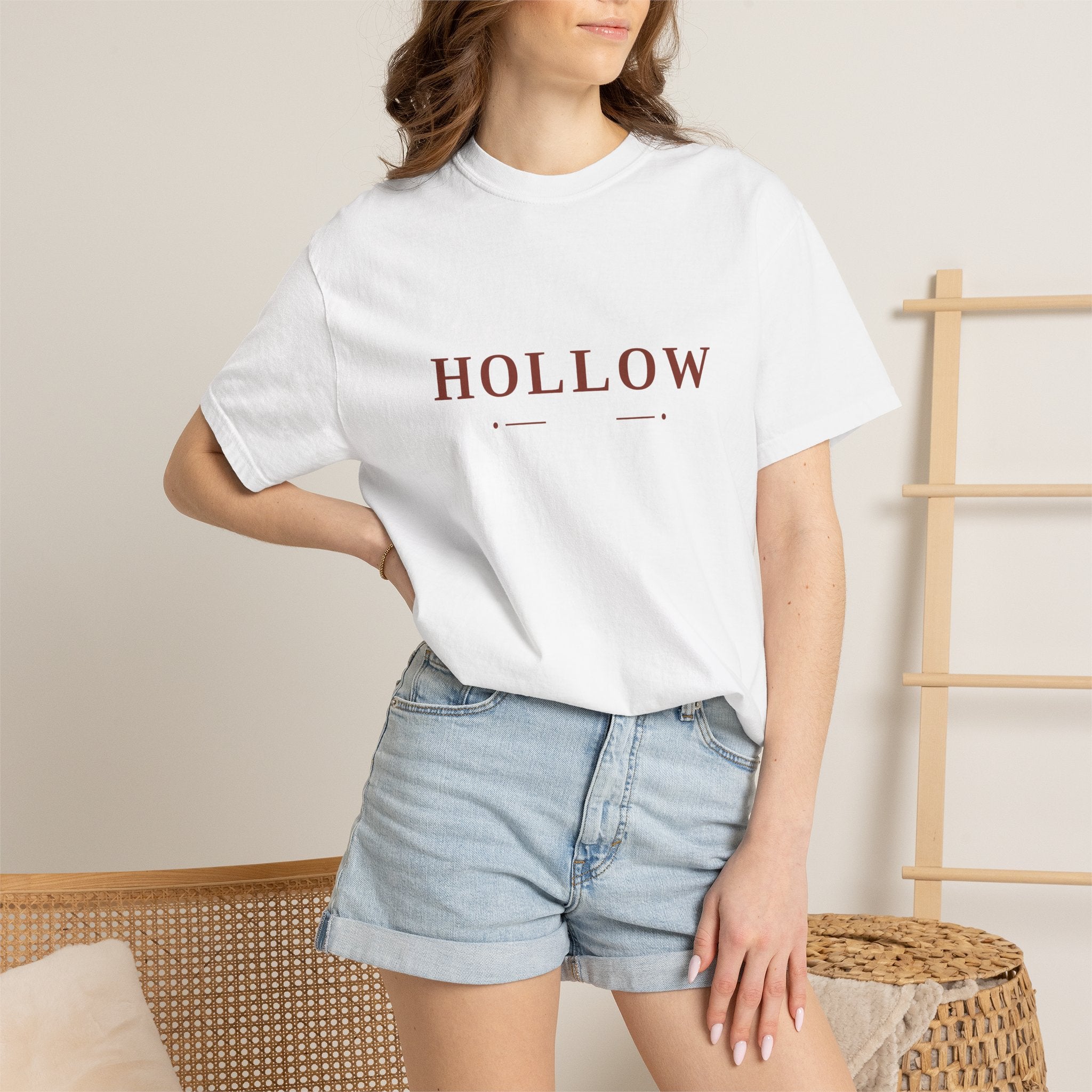 hollow oversized tee
