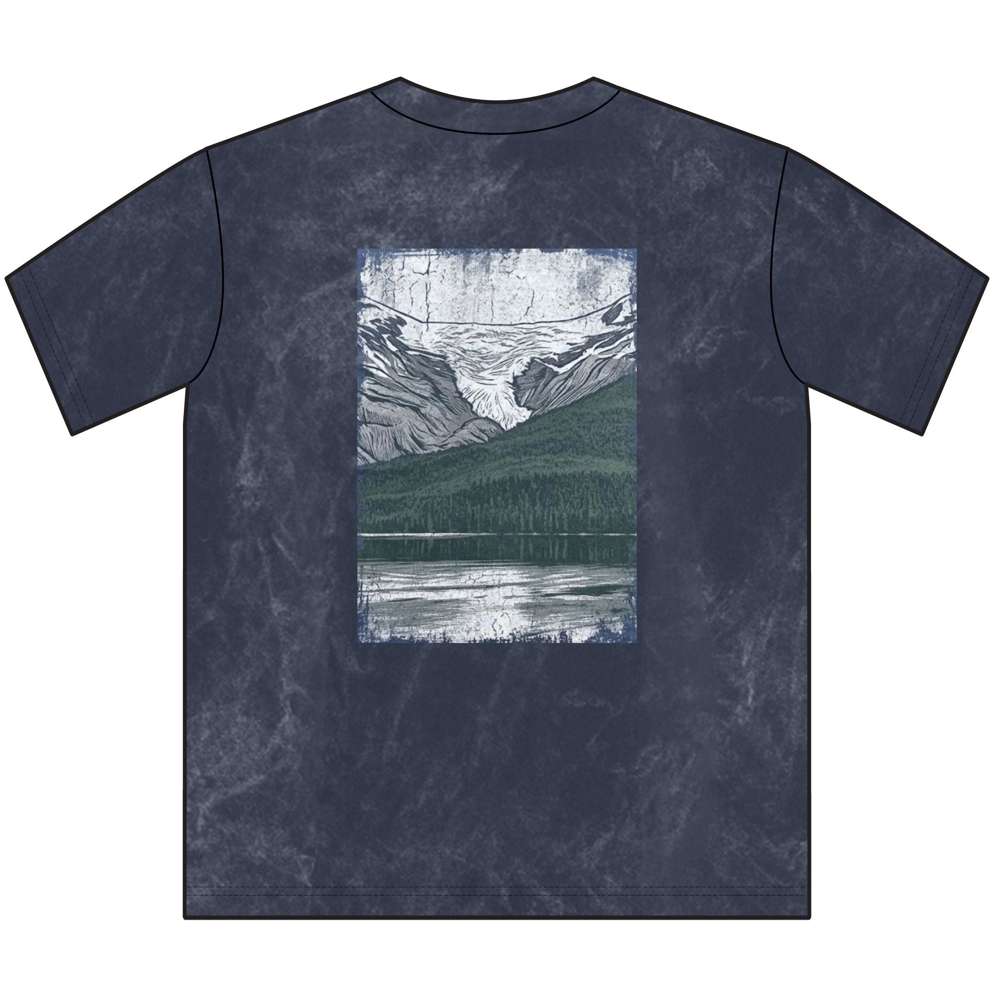 Alaska with back print oversized tee