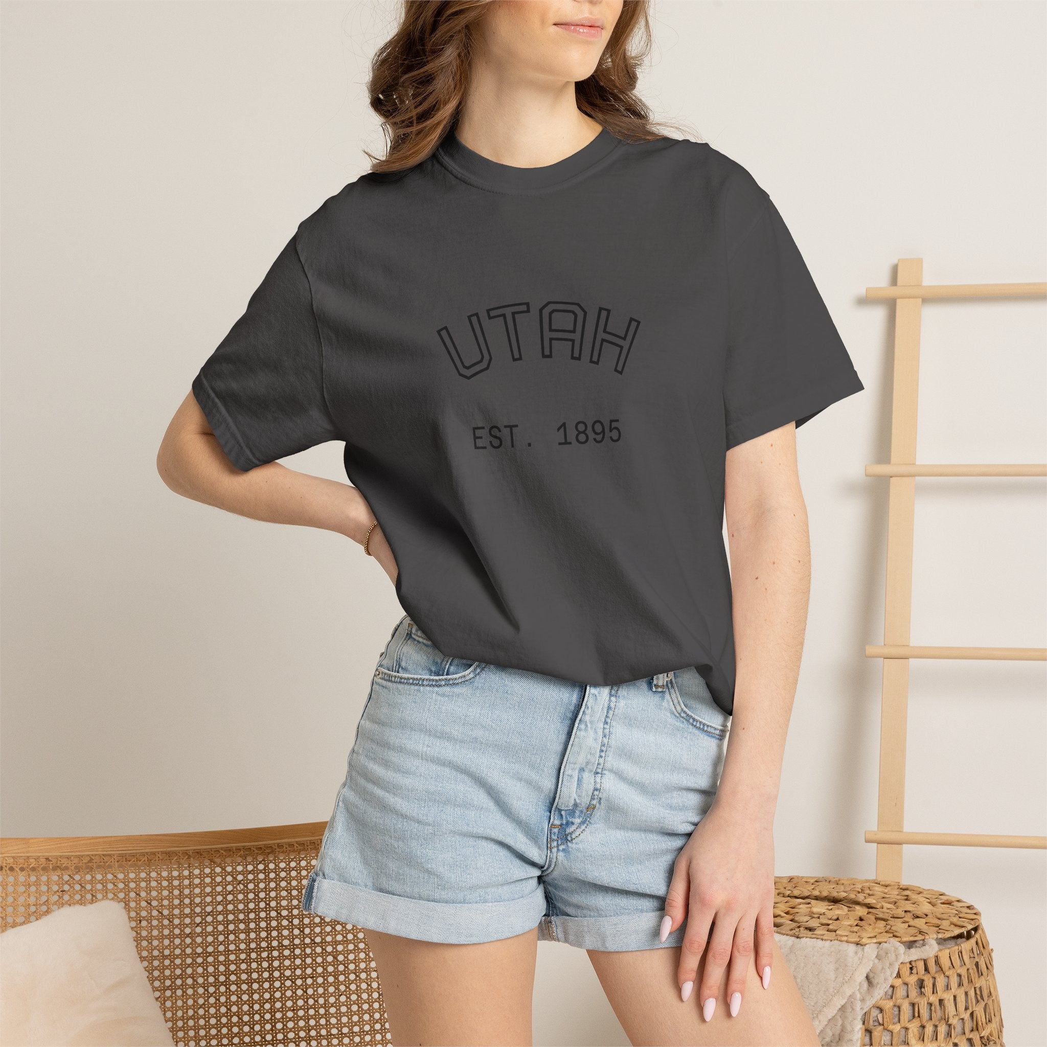 UTAH beehive state oversized tee