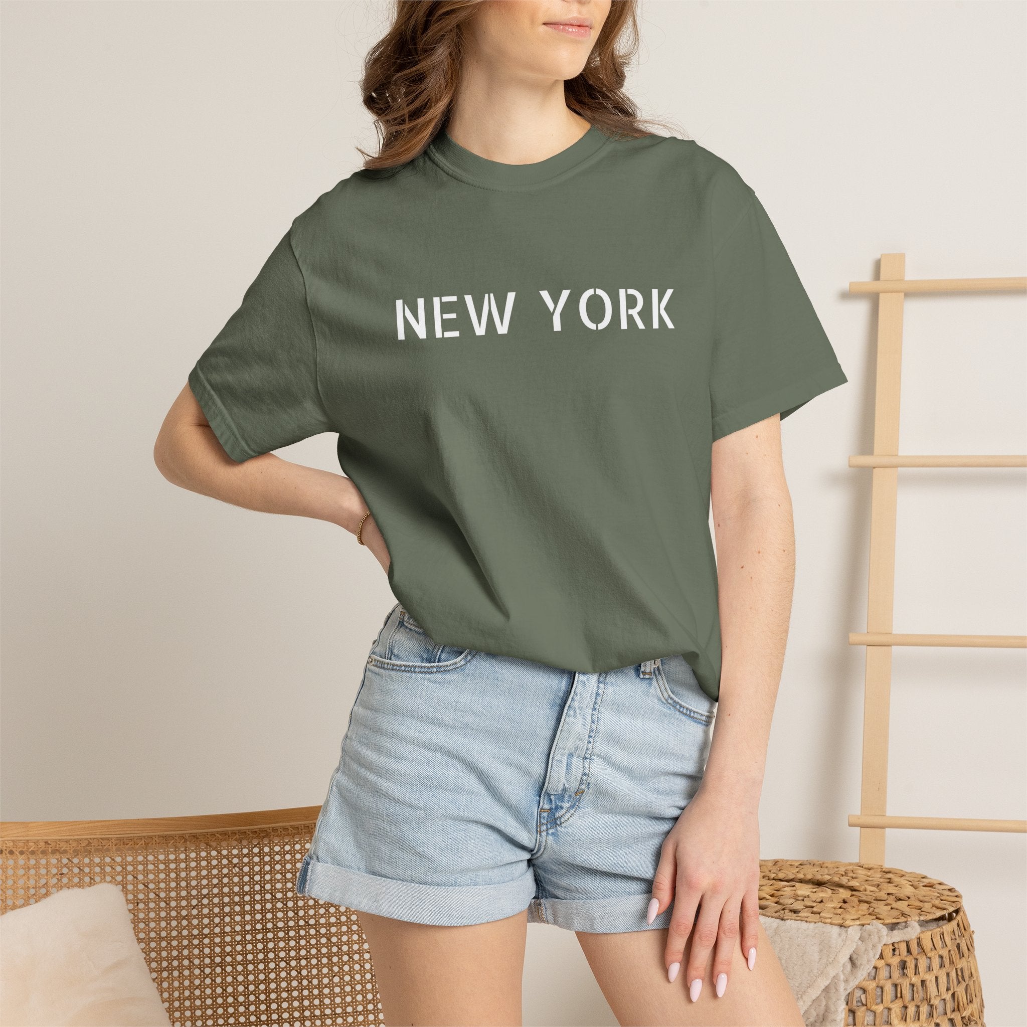 New York oversized tee