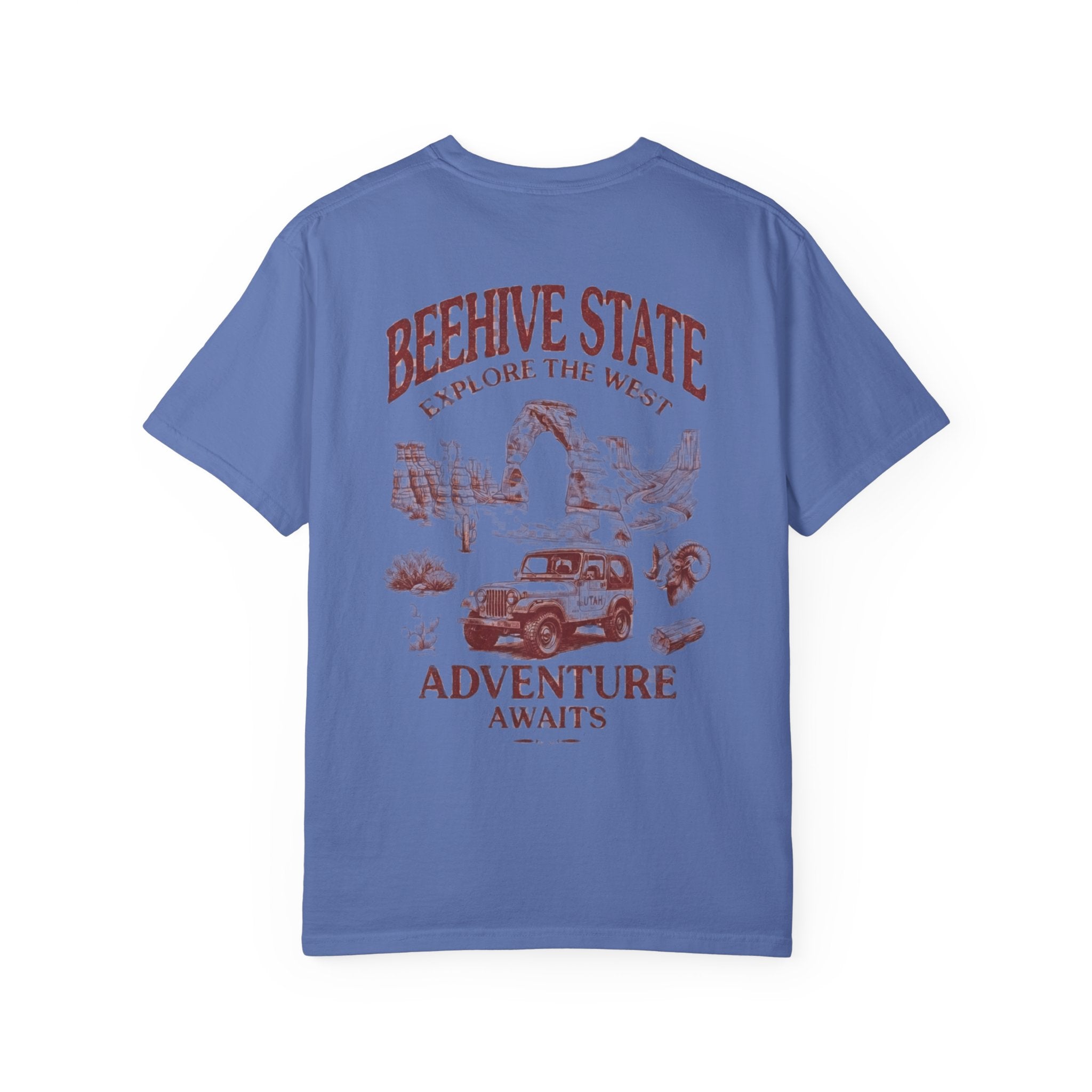 UTAH beehive state oversized tee