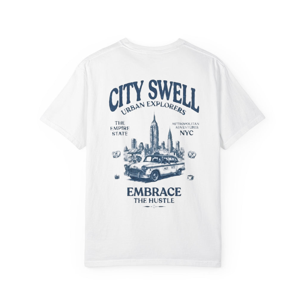 New York City Skyline Oversized Graphic Tee