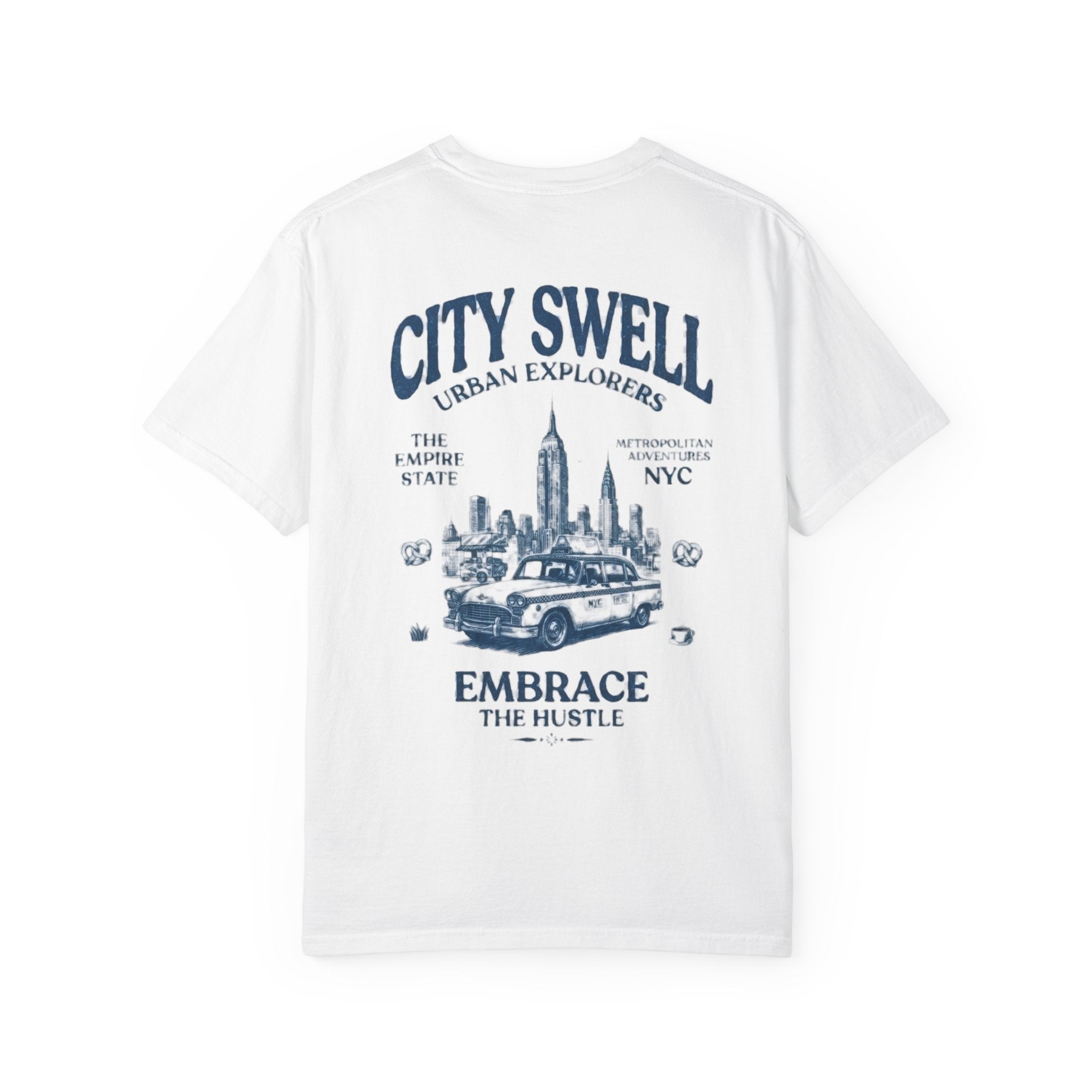 New York City Skyline Oversized Graphic Tee