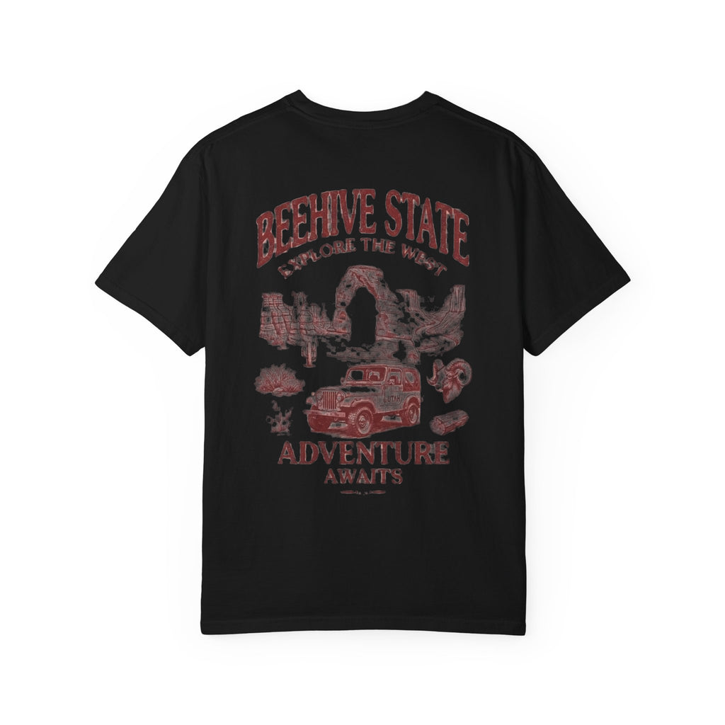 UTAH beehive state oversized tee