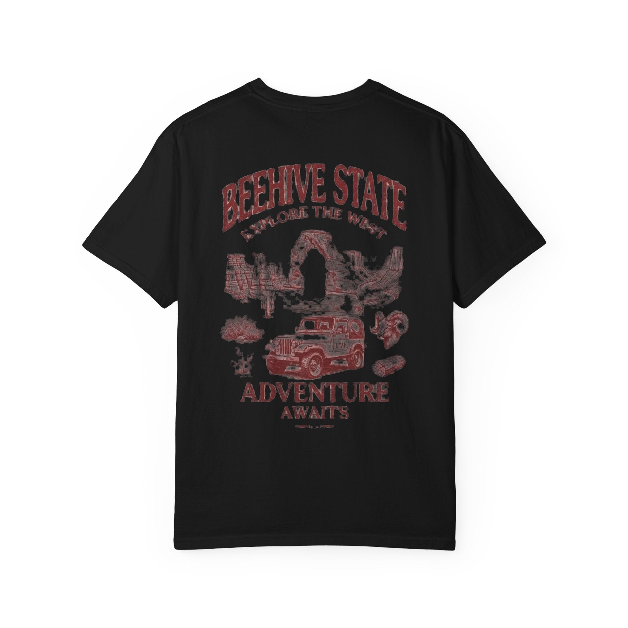 UTAH beehive state oversized tee