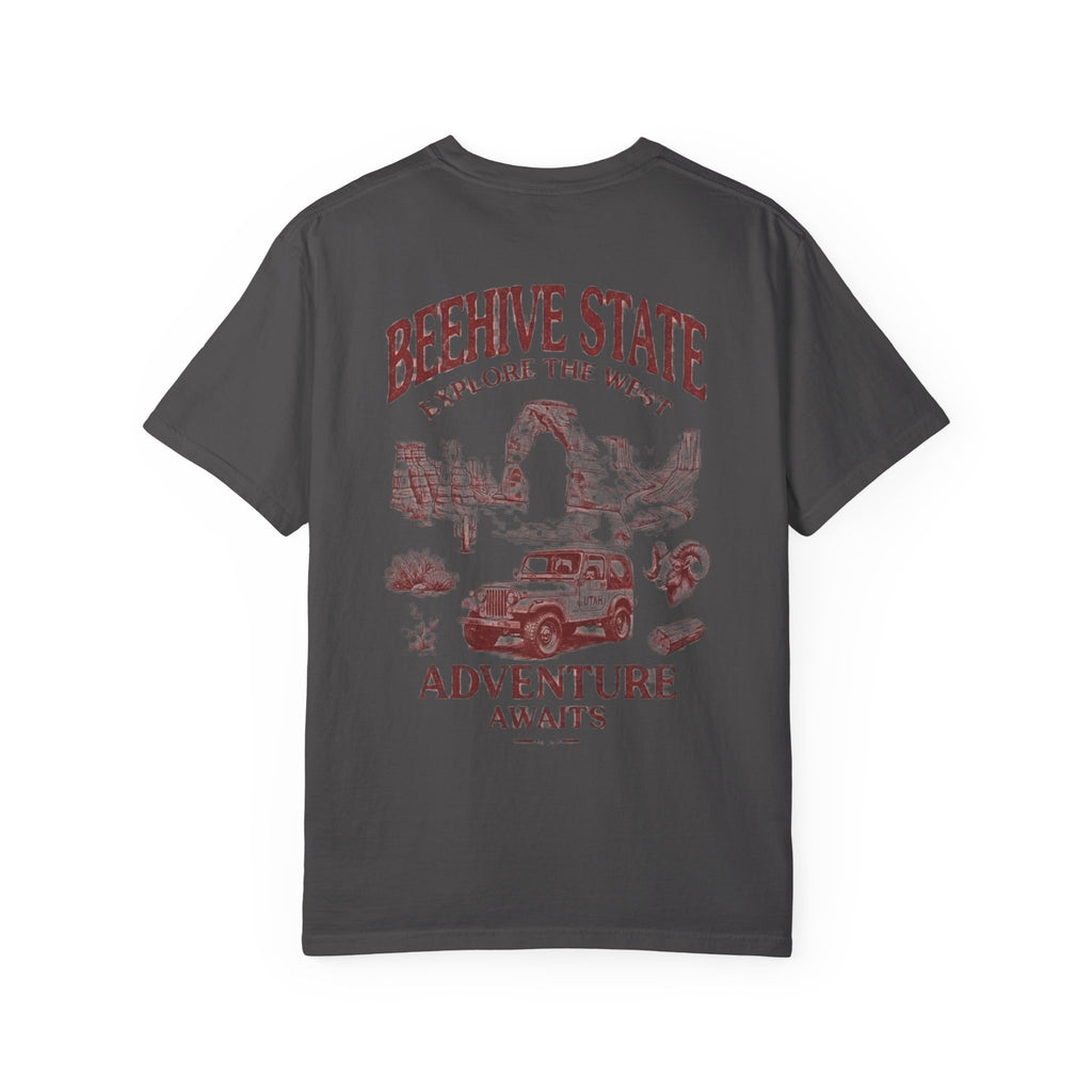 UTAH beehive state oversized tee