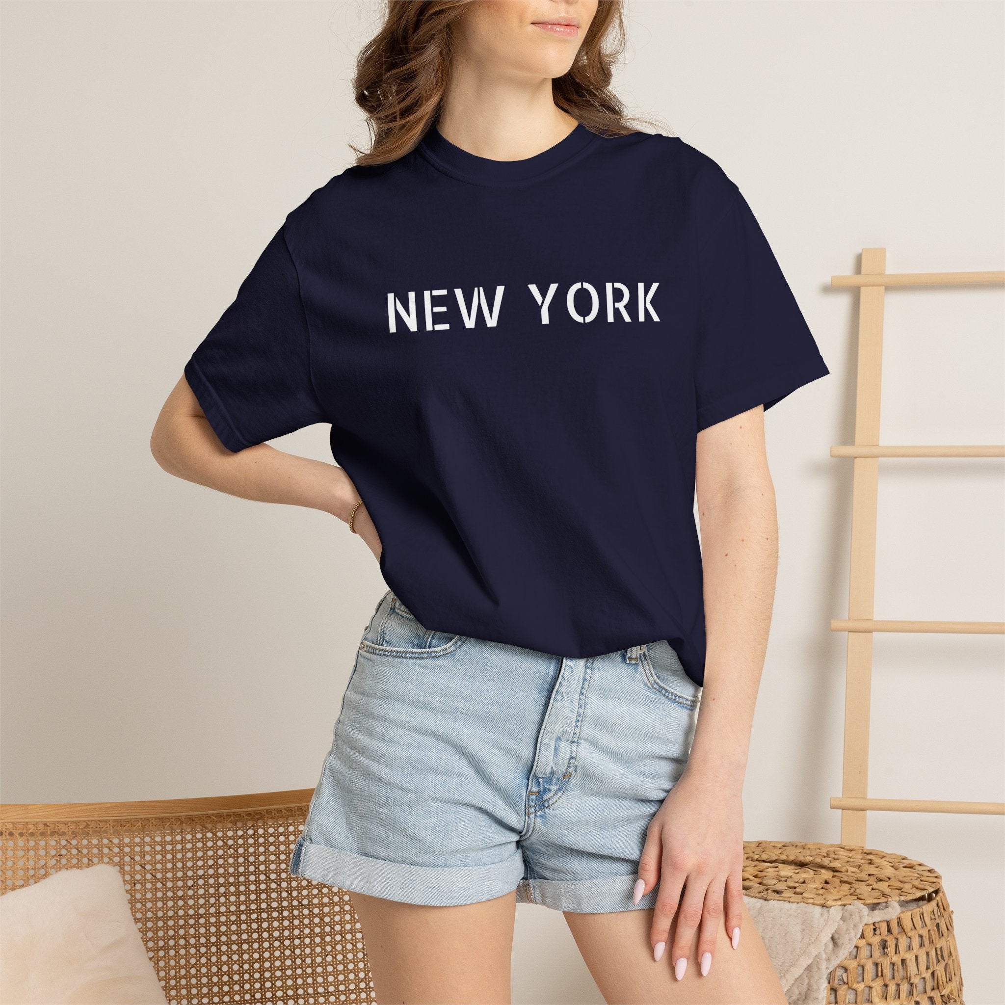 New York oversized tee