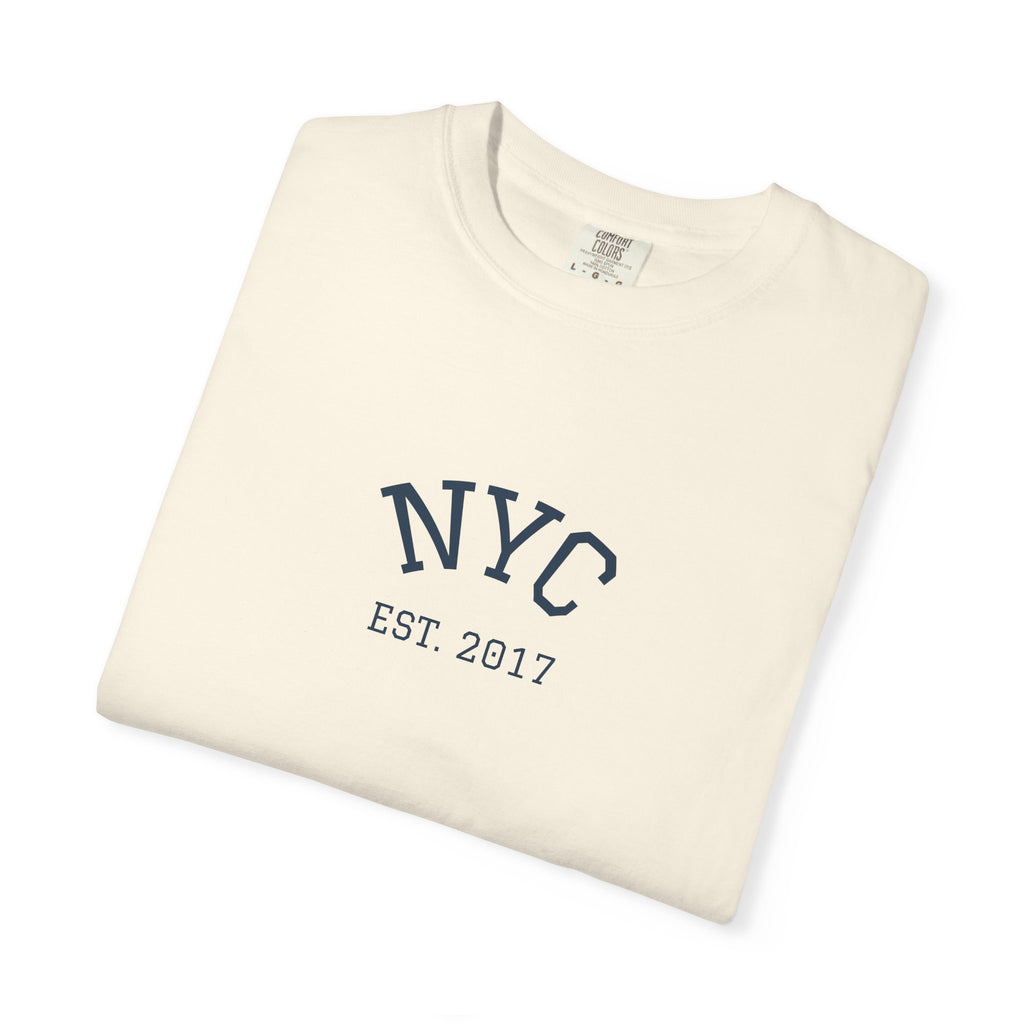 New York City Skyline Oversized Graphic Tee