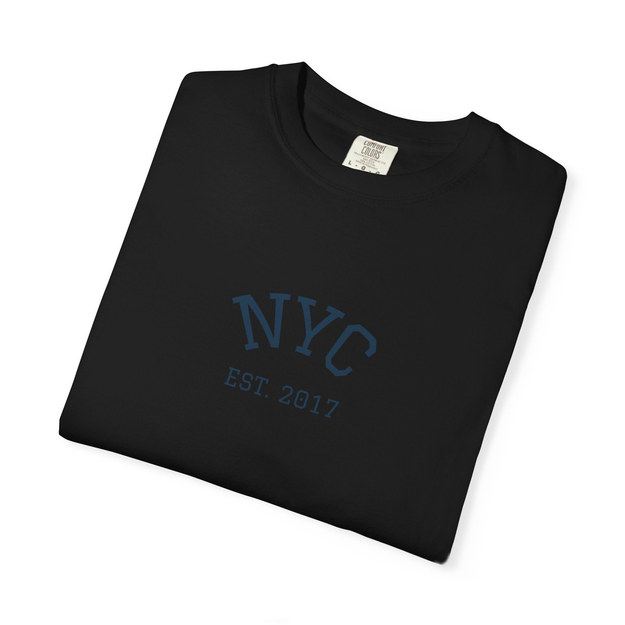 New York City Skyline Oversized Graphic Tee