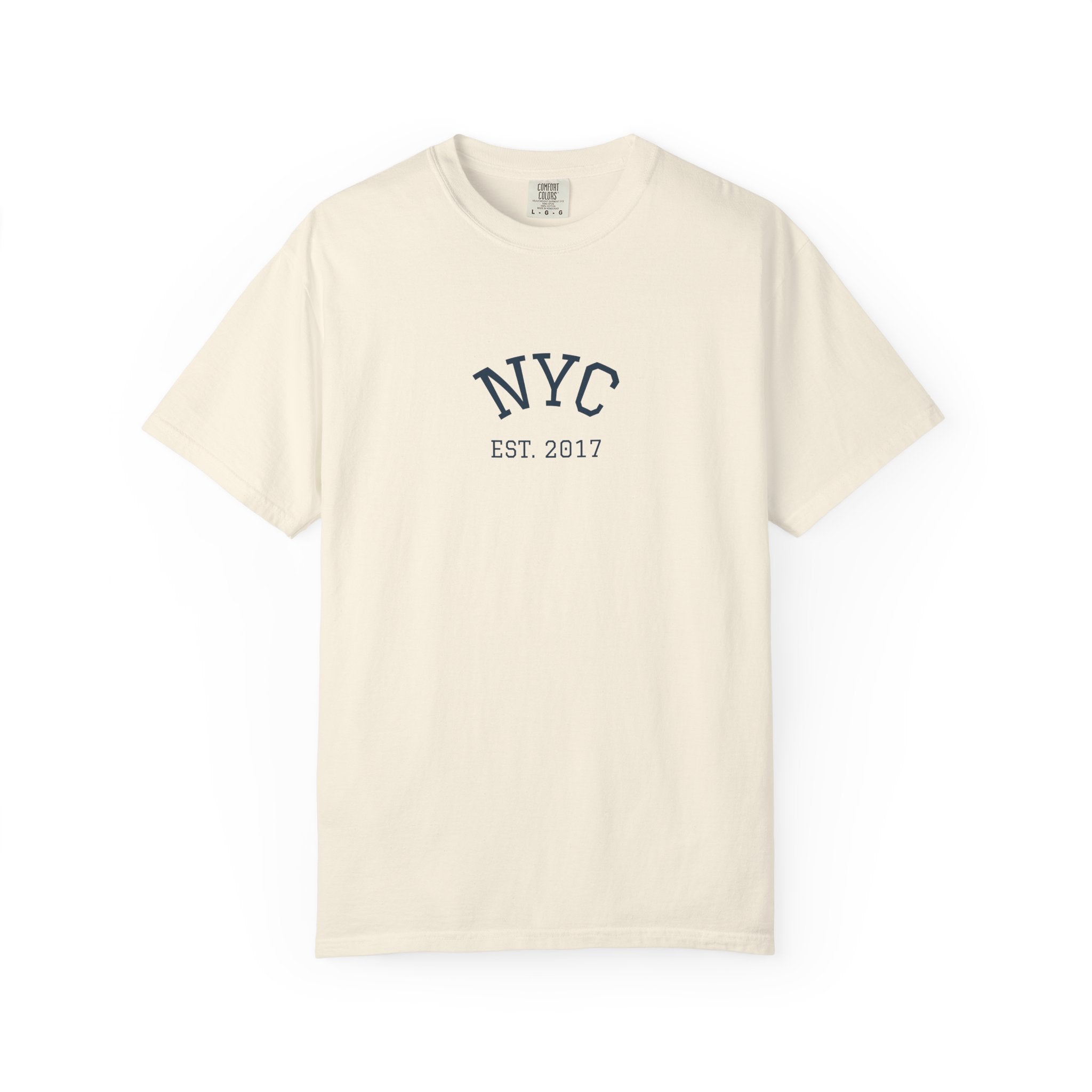 New York City Skyline Oversized Graphic Tee