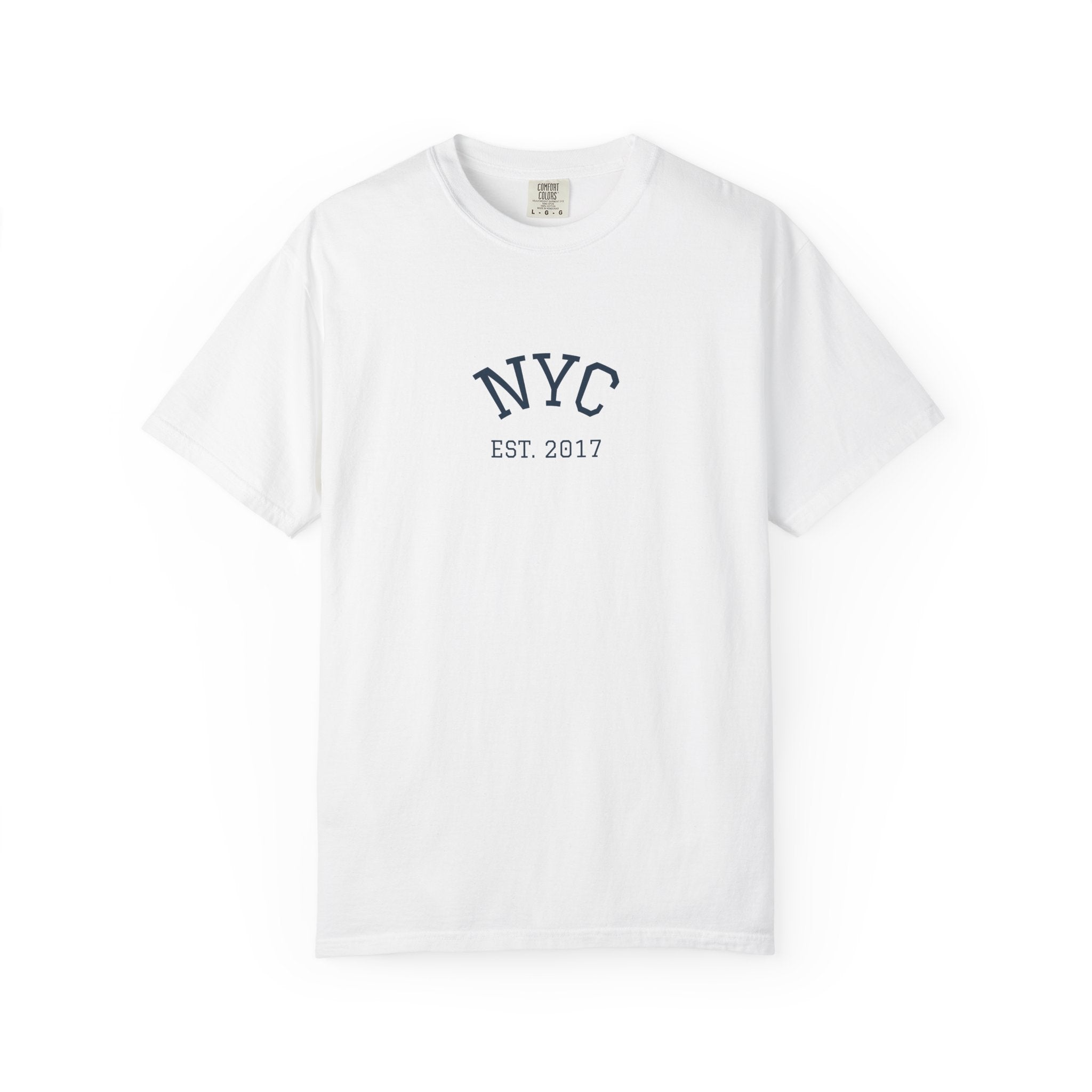 New York City Skyline Oversized Graphic Tee