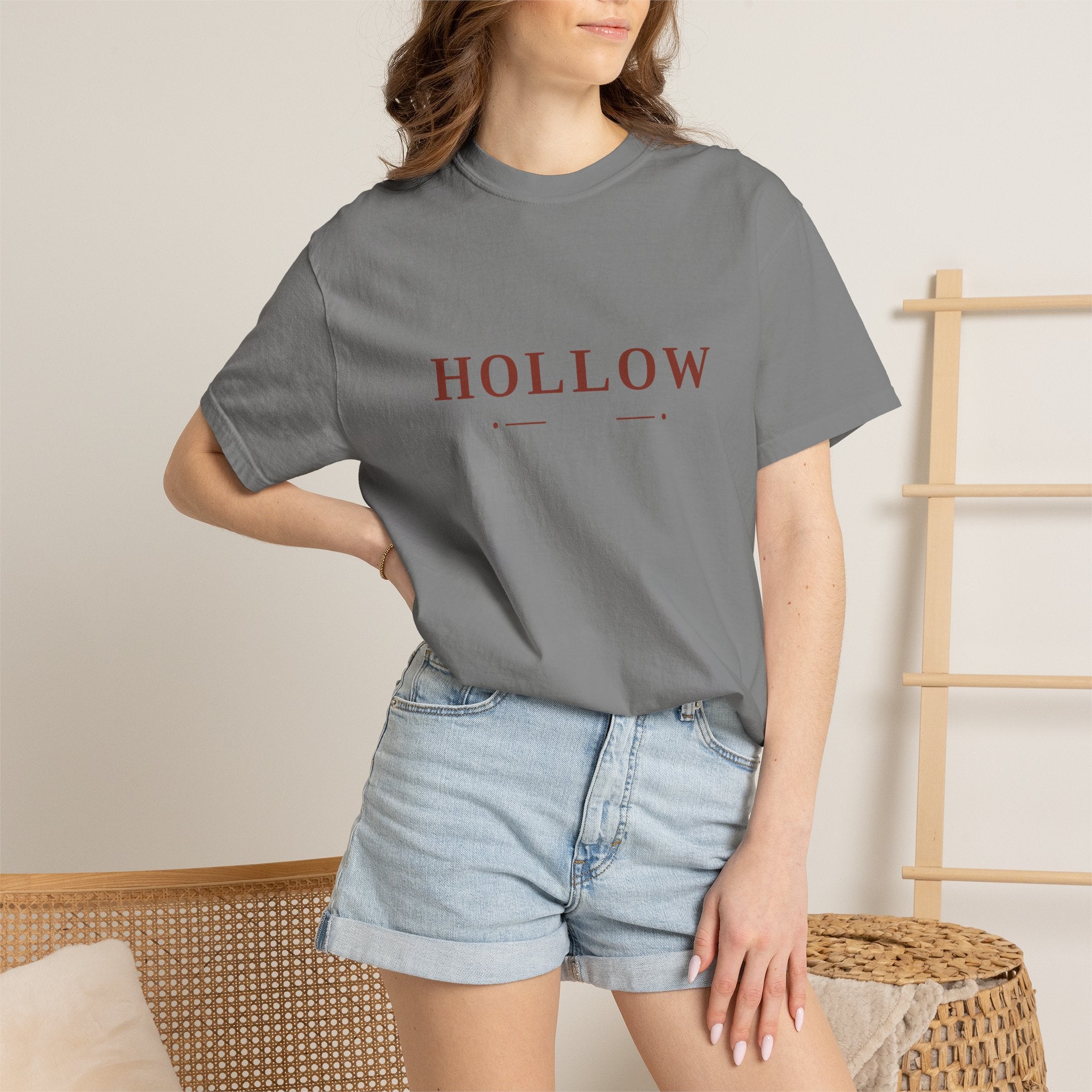 hollow oversized tee