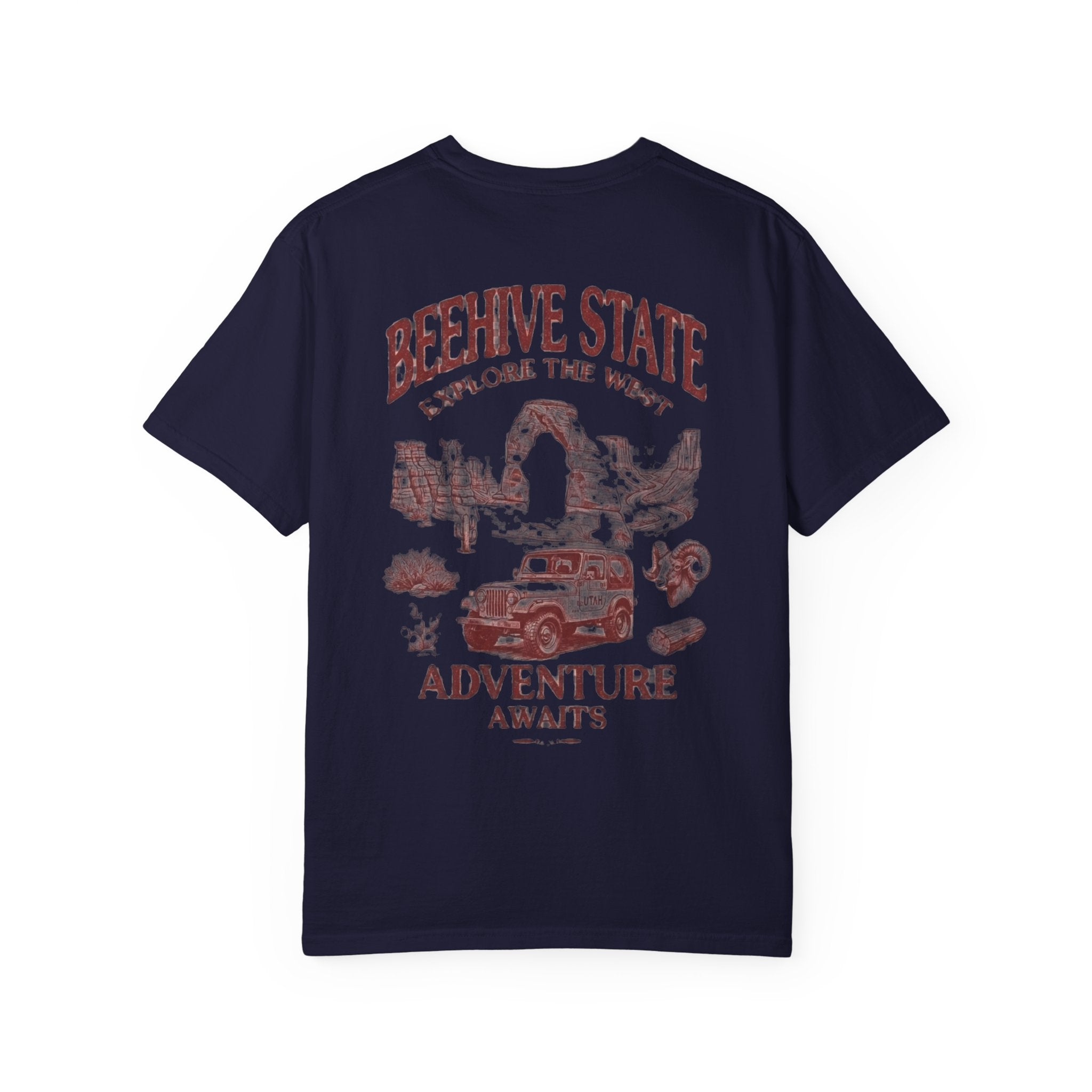 UTAH beehive state oversized tee